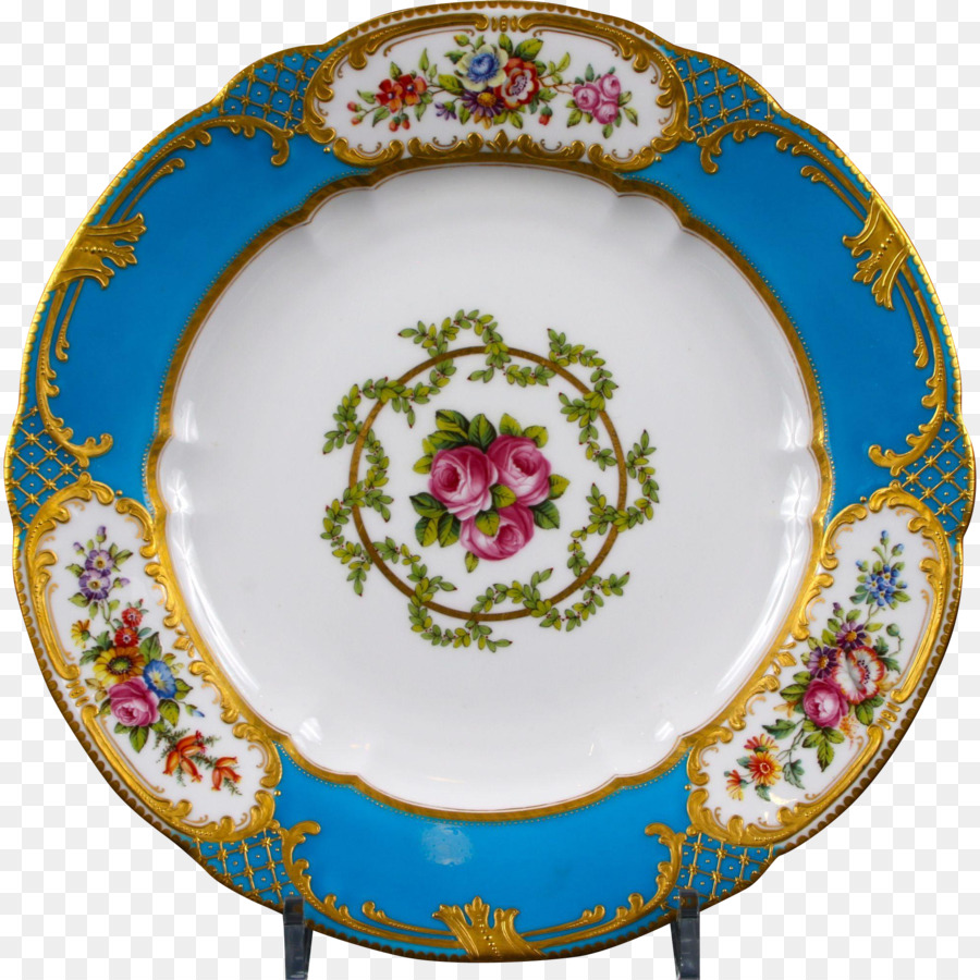 Assiette Décorative，Floral PNG