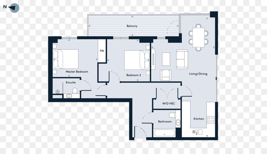 Plan D étage，Maison PNG