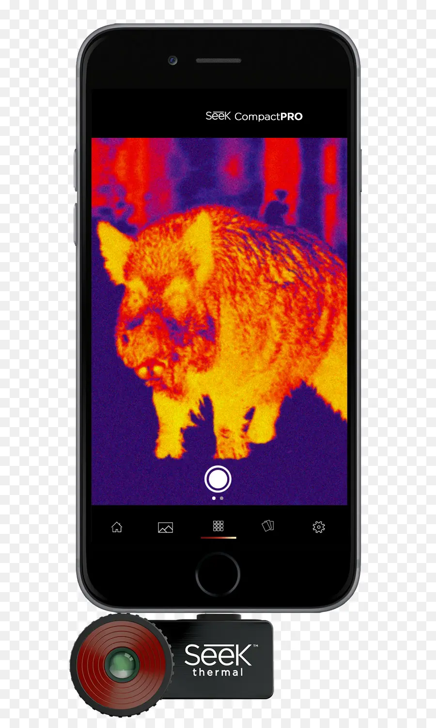 Caméra Thermographique，Iphone PNG