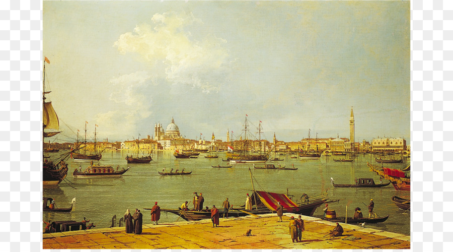 Peinture，Le Bassin De San Marco De Venise PNG