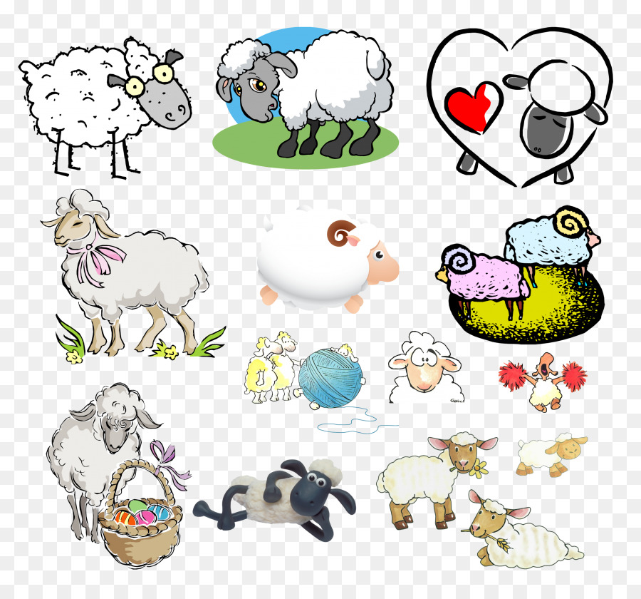 Les Moutons，Dessin PNG