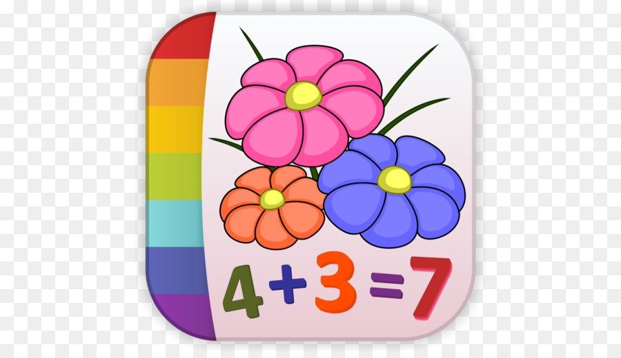 La Couleur Des Numéros De Fleurs，Pomme PNG