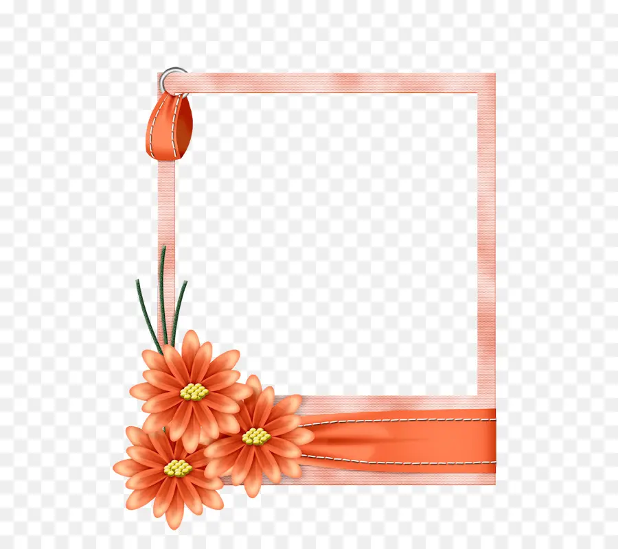 Cadre De Fleurs，Fleurs PNG