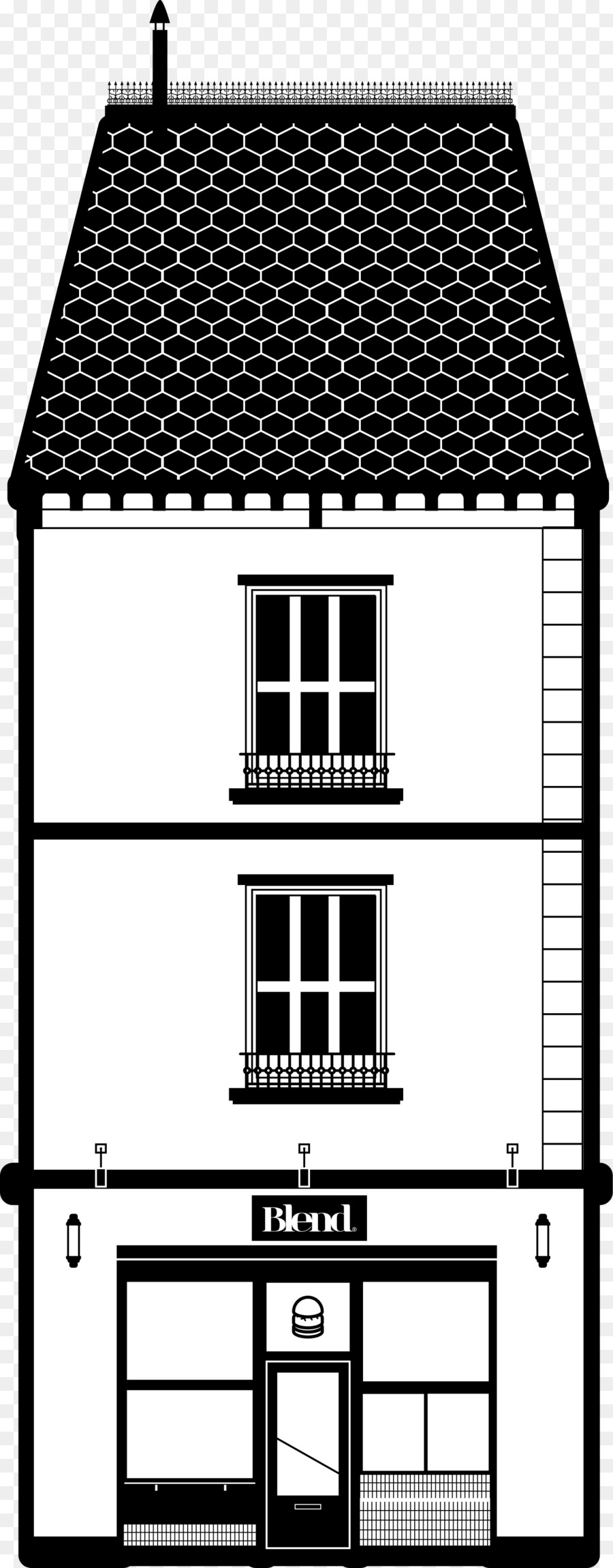 Blend Hamburger Charonne，Rue De Charonne PNG