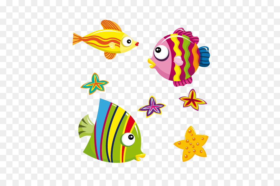 Poisson Coloré，Aquatique PNG