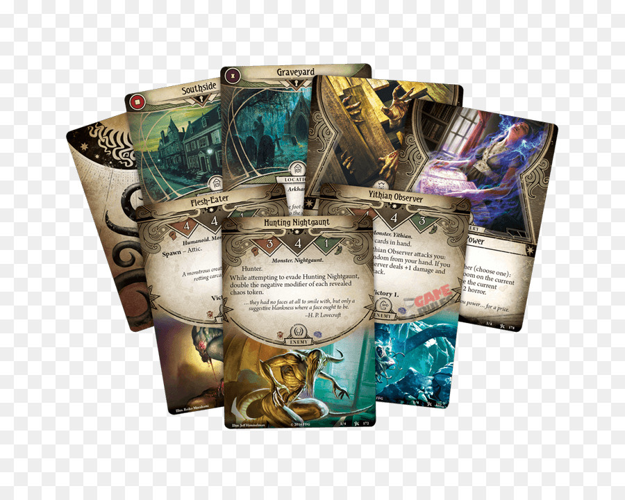 Arkham Horror Le Jeu De Cartes，Horreur À Arkham PNG