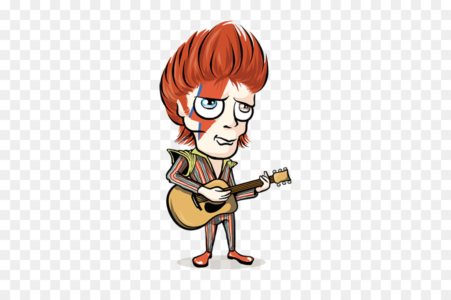 Guitariste De Dessin Animé，Guitare PNG