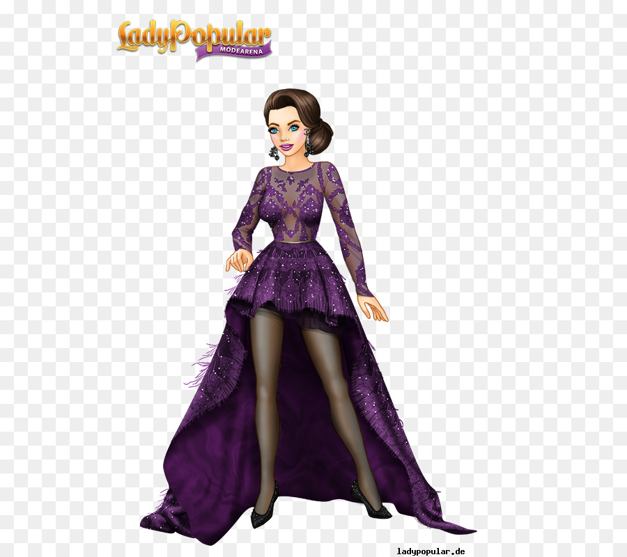 Lady Popular，Robe PNG