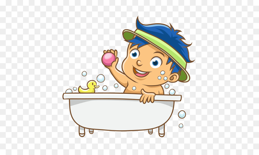 Enfant Dans La Baignoire，Bain PNG