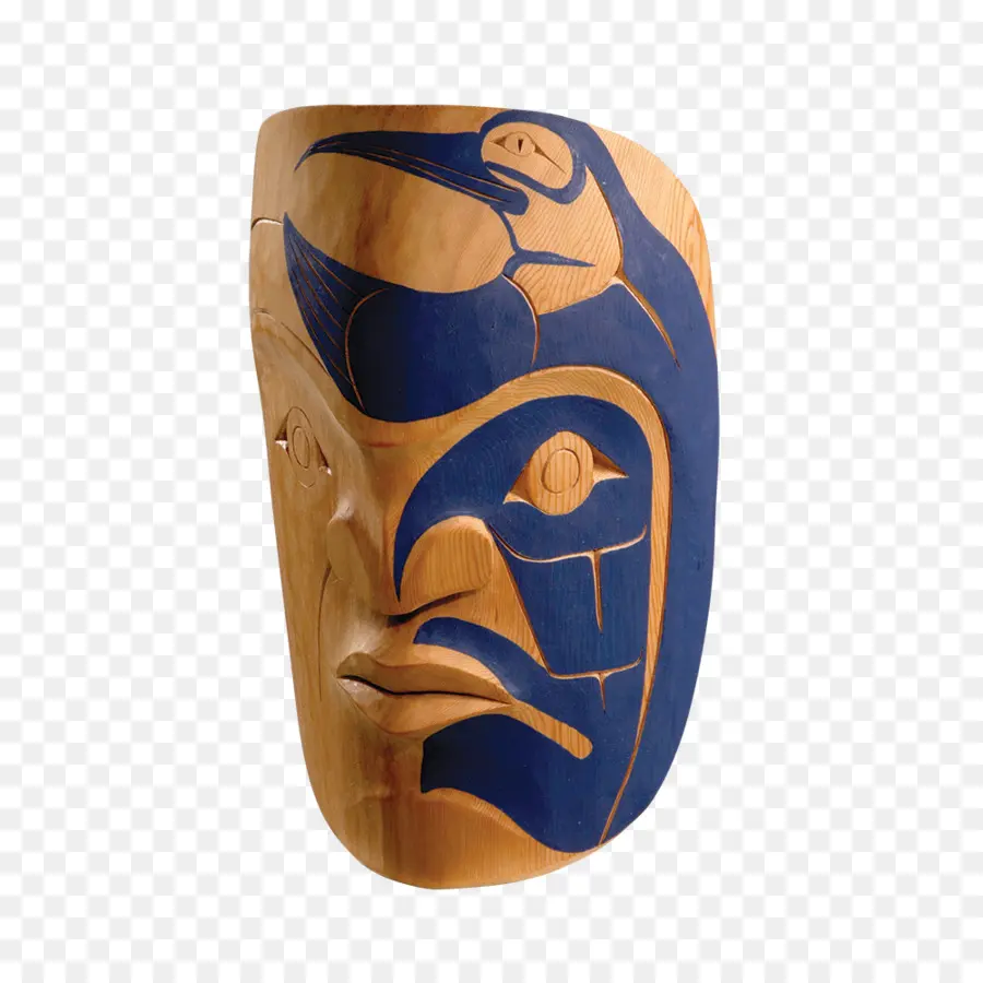 Masque En Bois，Sculpté PNG