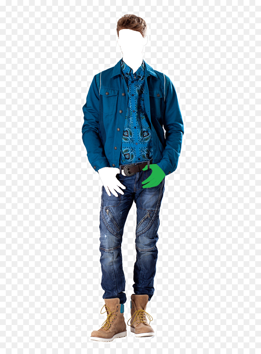 Jeans，Gilet PNG