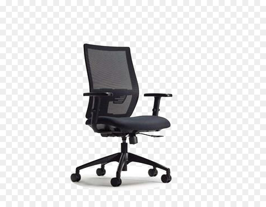 Chaise De Bureau，Noir PNG