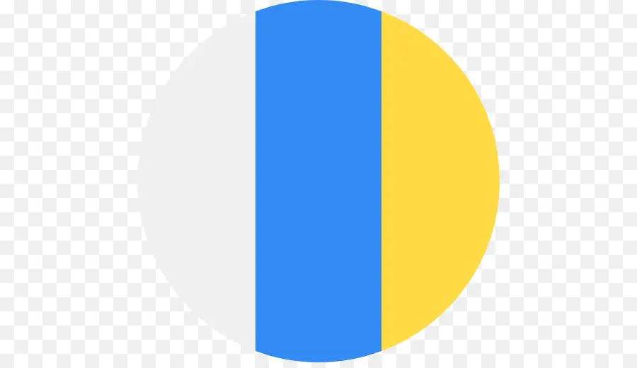 Cercle Bleu Et Jaune，Cercle PNG