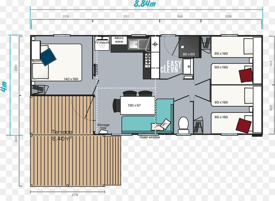 Plan D'étage，Maison PNG