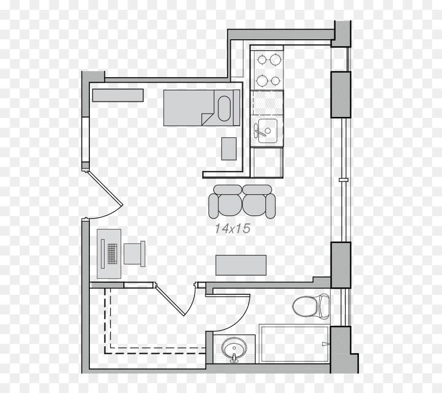 Ambassade De La Tour，Plan D étage PNG