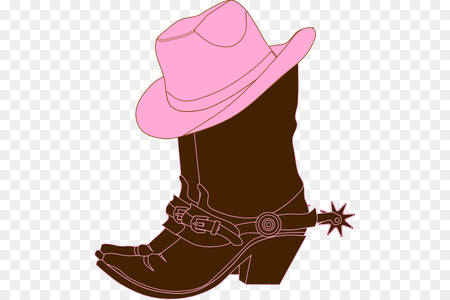 Bottes Et Chapeau De Cowboy，Occidental PNG