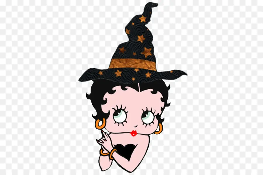 Betty Boop Sorcière，Dessin Animé PNG