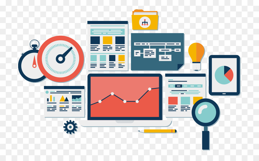 Graphique D'analyse，Loupe PNG