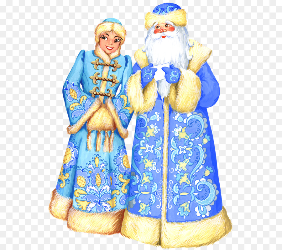 Snegourotchka，Ded Moroz PNG