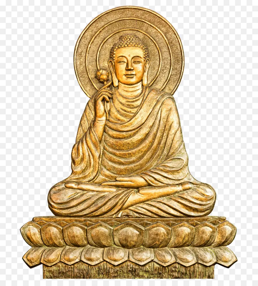 Gautama Bouddha，Bouddha D'or PNG
