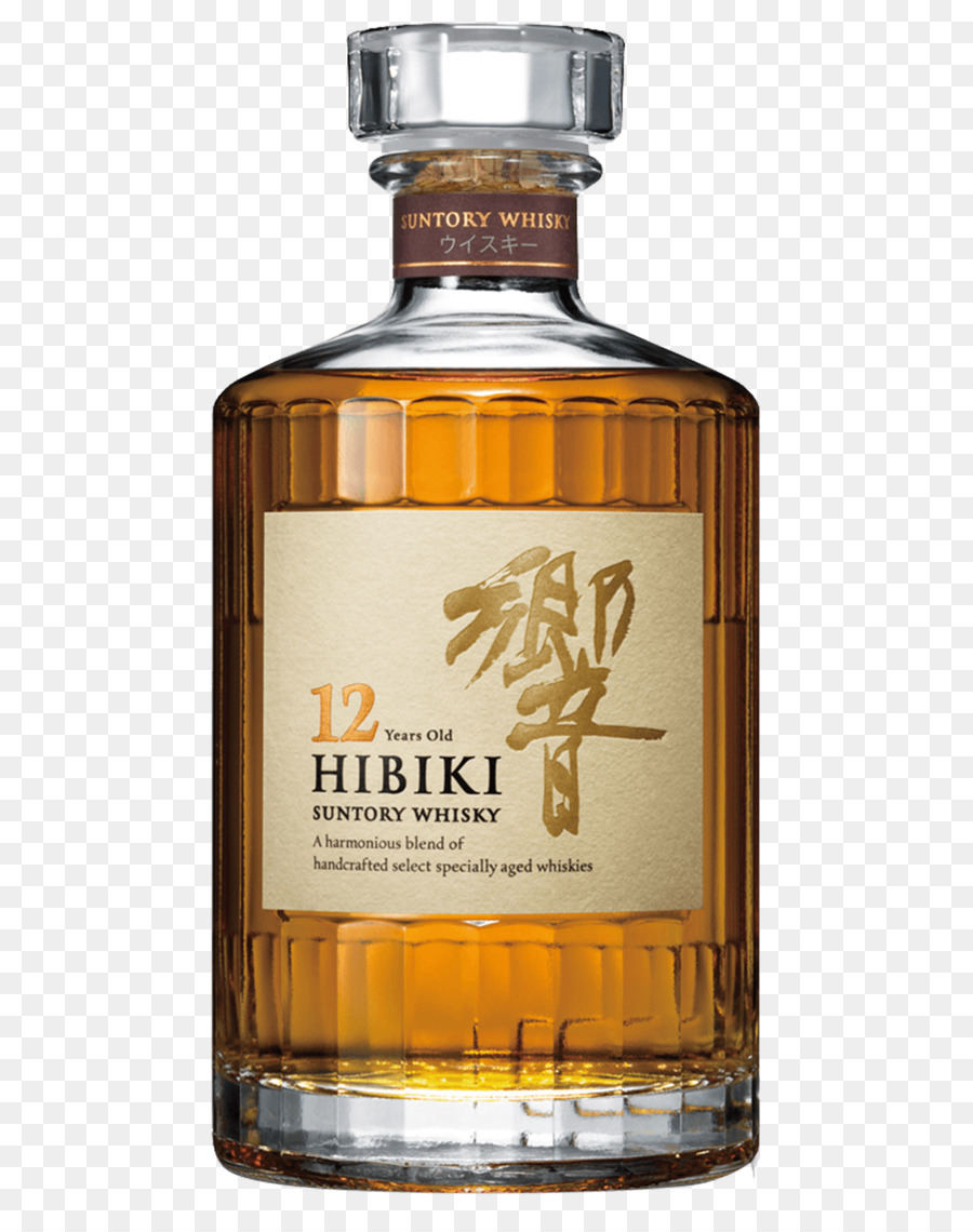 Whisky Hibiki，Bouteille PNG