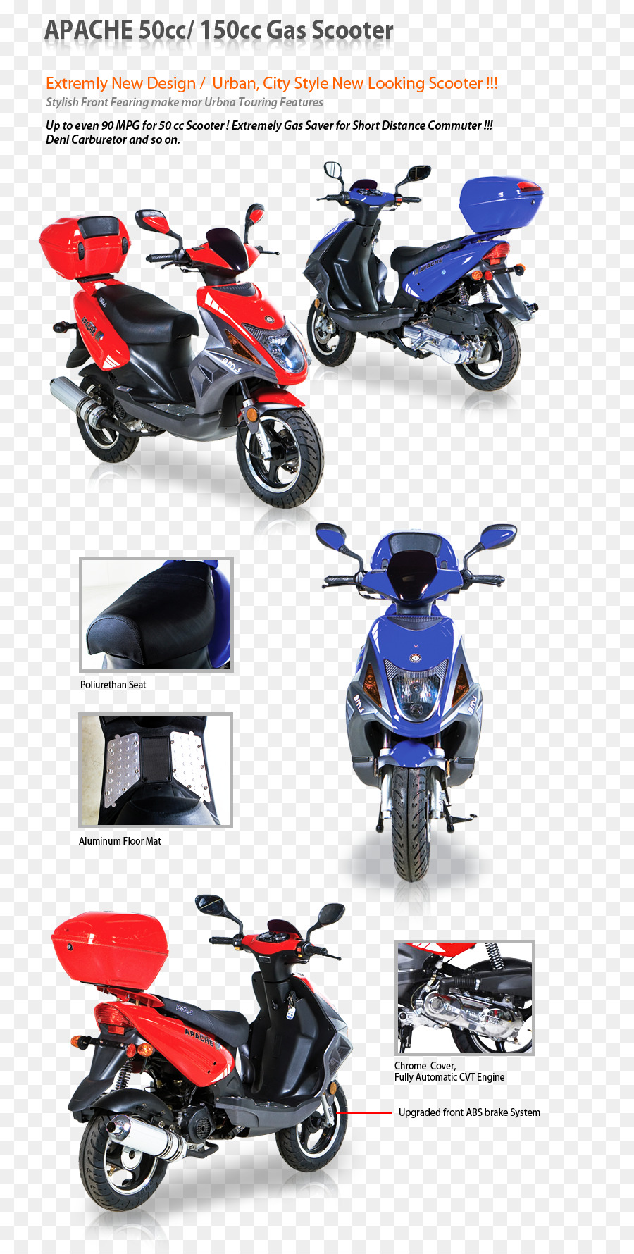 Scooter，Accessoires Moto PNG