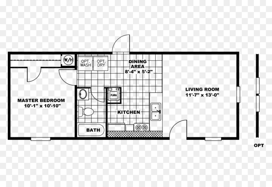 Plan D'étage，Chambres PNG