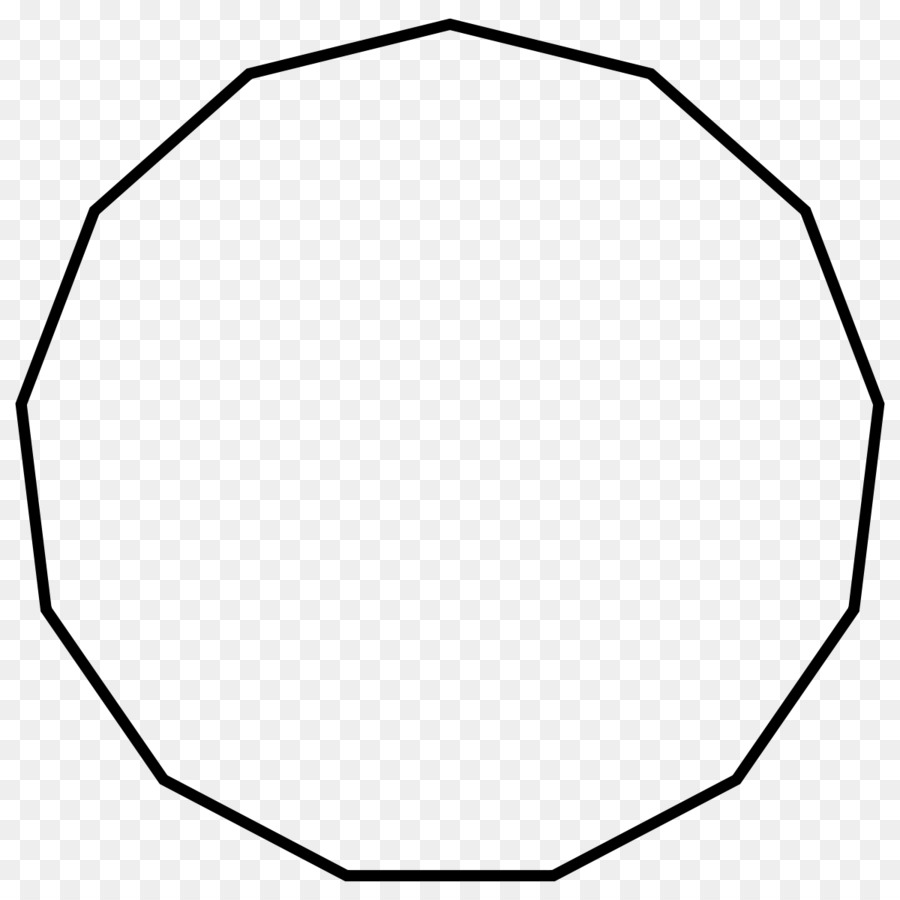 Pentadecagon，Polygone Régulier PNG