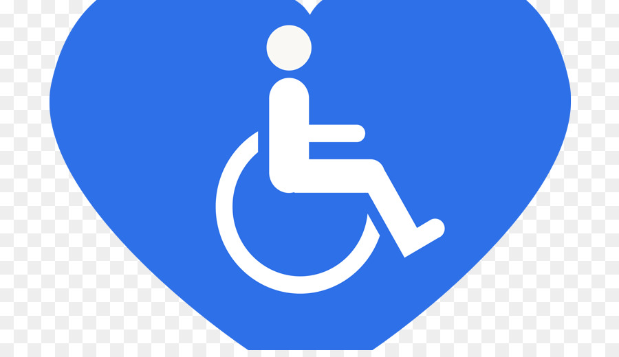 Fauteuil Roulant，Bleu PNG