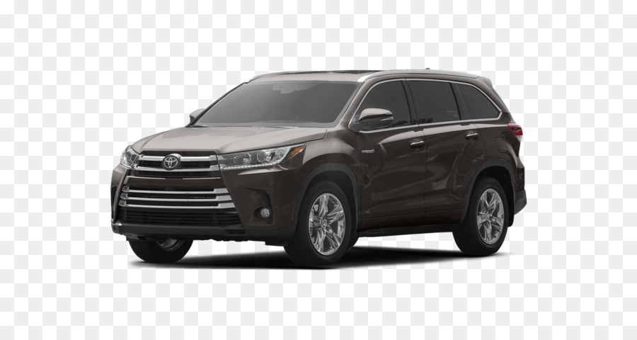 Toyota，2018 Toyota Highlander Hybride Limited Platine PNG