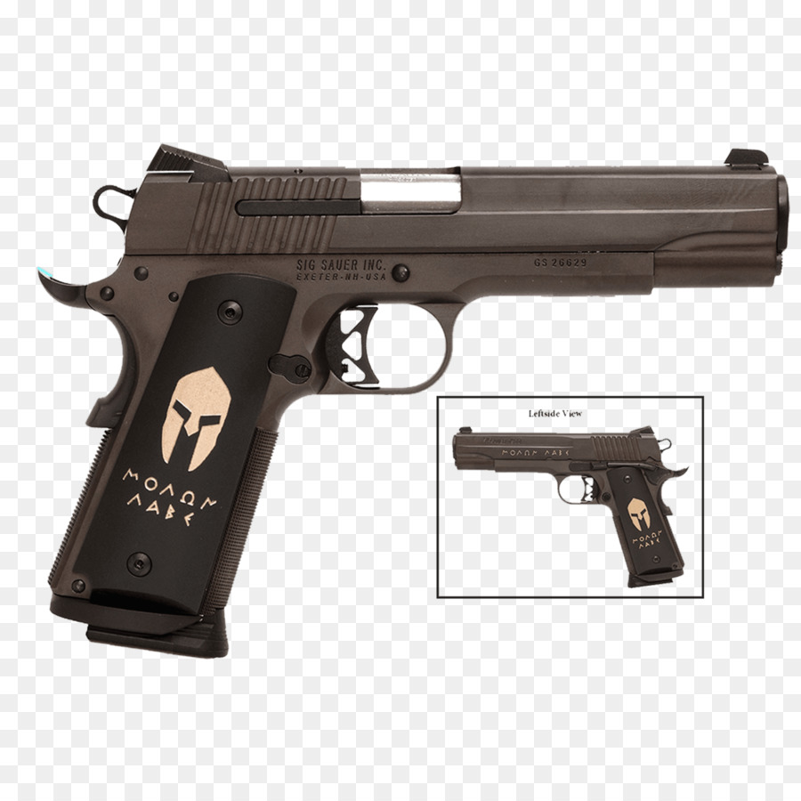 Sig Sauer 1911，45 Acp PNG