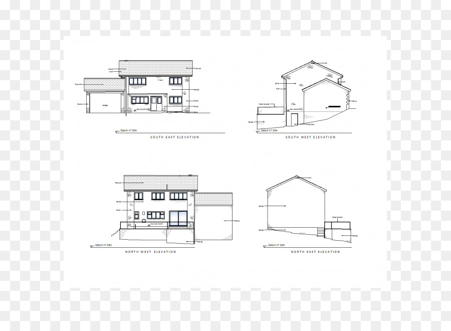 Plan D étage，Dwg PNG