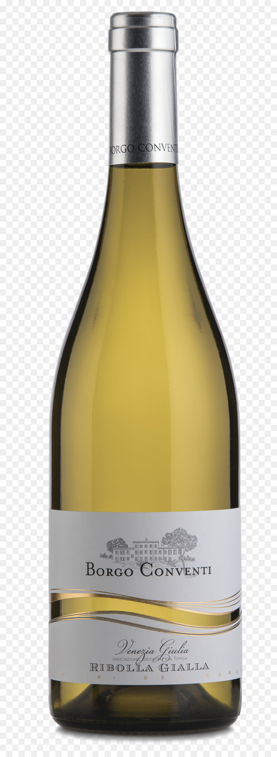 Bouteille De Vin，Étiquette PNG