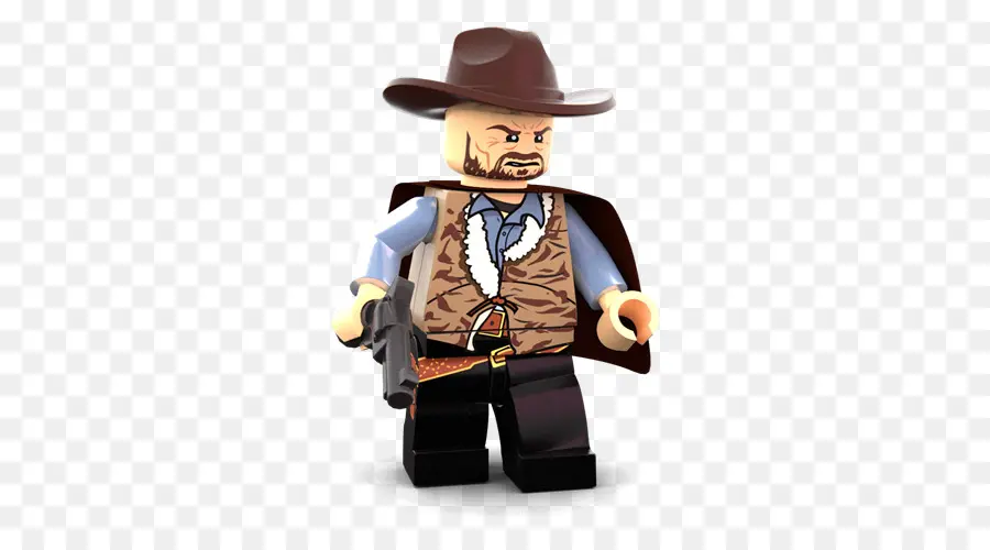 Lego Cowboy，Chiffre PNG