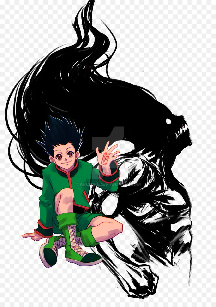 Personnage D'anime，Gon PNG