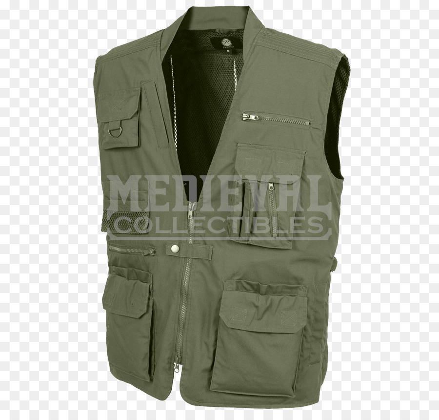 Gilets，Kaki PNG