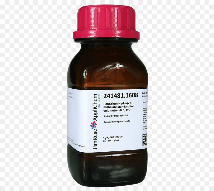 Bouteille De Produits Chimiques，Phtalate Acide De Potassium PNG