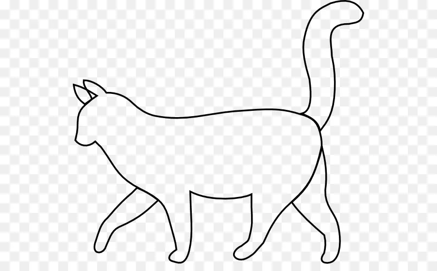 Chat Siamois，Contour PNG