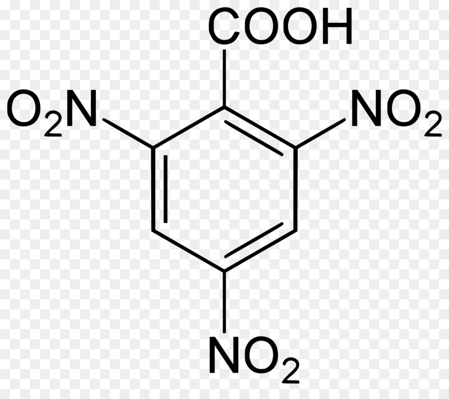 246trinitrobenzoic Acide，L Acide Benzoïque PNG