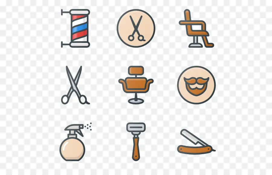 Outils De Coiffeur，Coupe De Cheveux PNG