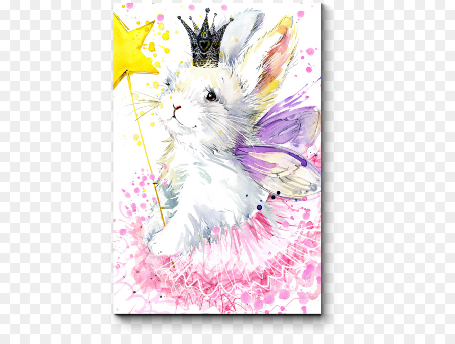 Lapin Mignon Avec Couronne，Lapin PNG