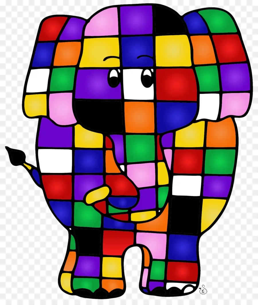 Éléphant，Coloré PNG