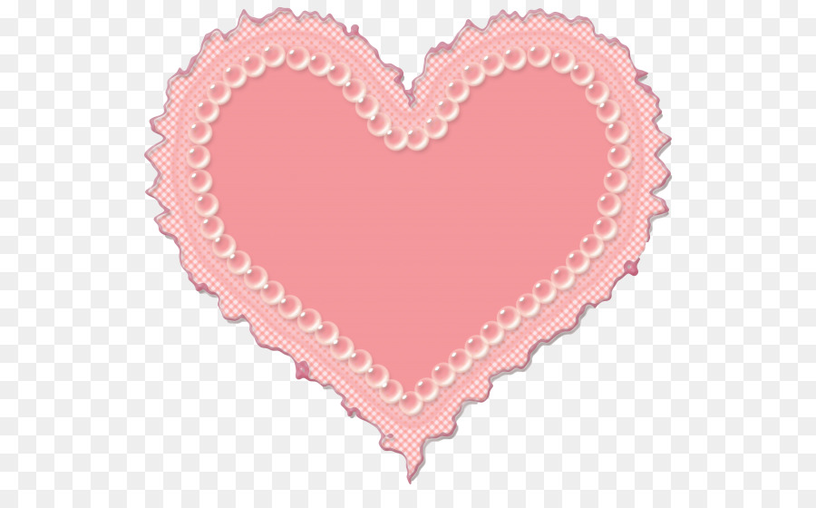 Cadre Coeur，Rose PNG