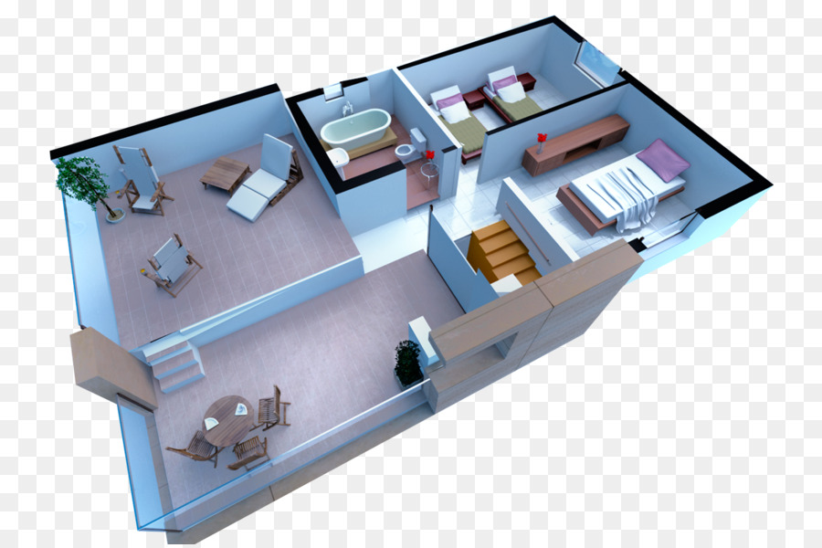 Disposition De L'appartement，Plan D'étage PNG