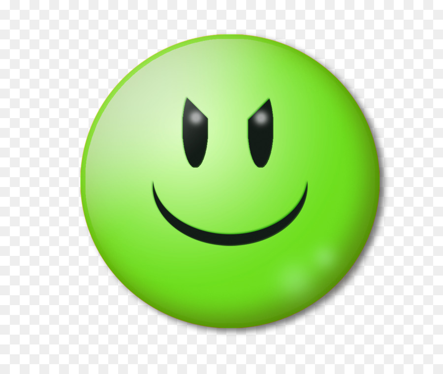 Visage Souriant Bleu，Émoji PNG