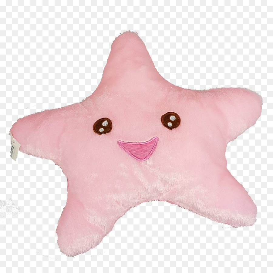 Oreiller étoile Rose，Peluche PNG