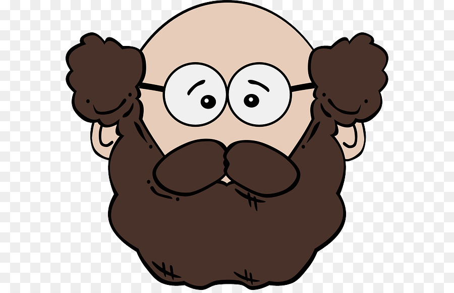 Barbu，Lunettes PNG