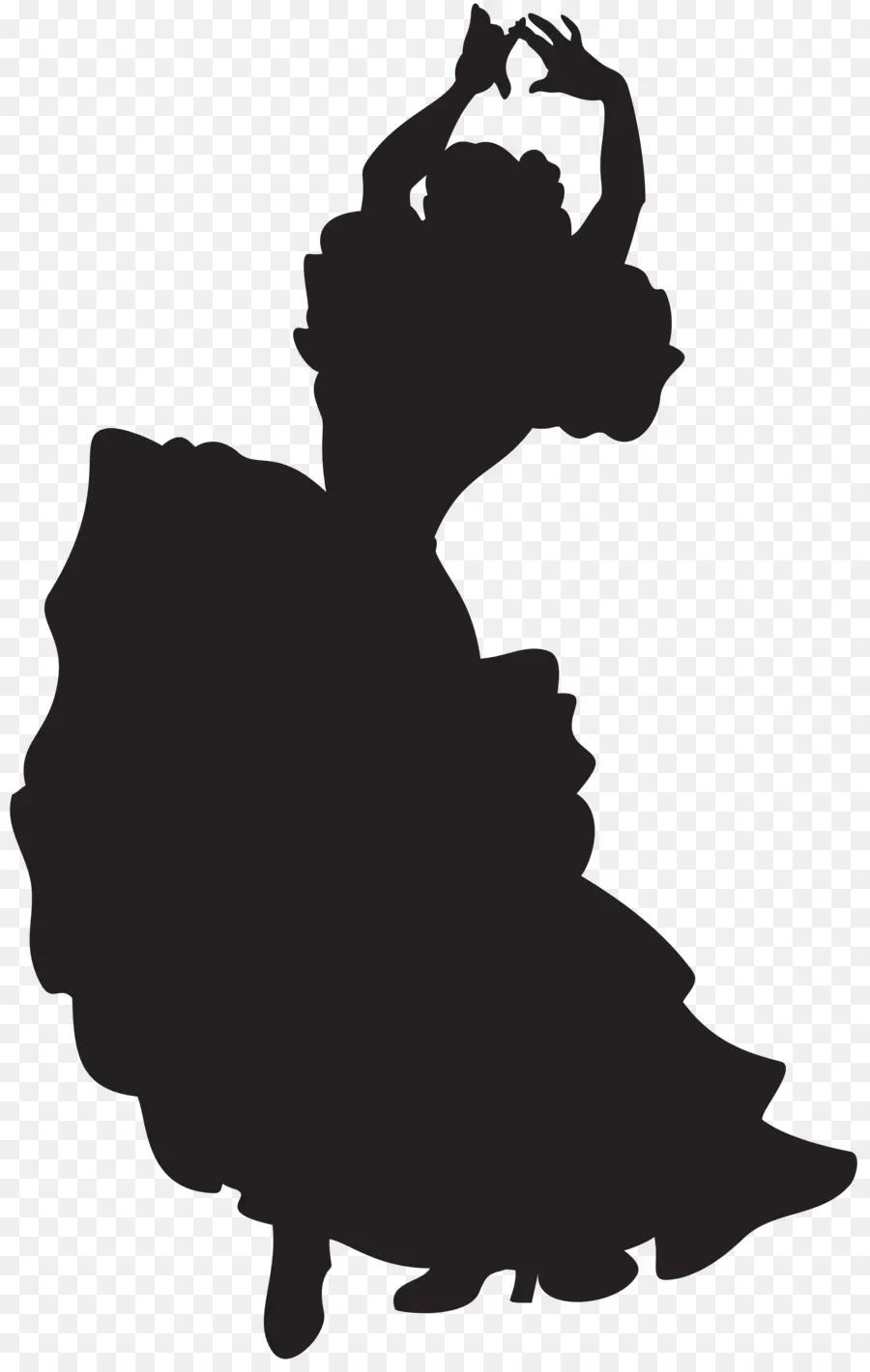 Silhouette De Danseur，Danseur PNG