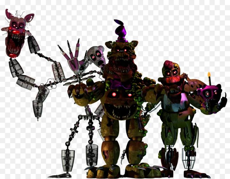 Personnages Animatroniques，Robots PNG