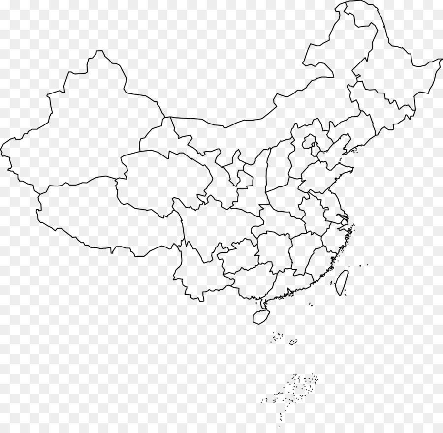 Carte Vierge Les Provinces De La Chine Carte Png Carte Vierge Les Provinces De La Chine Carte Transparentes Png Gratuit